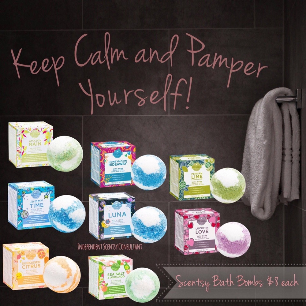 Scentsy Bath Bombs